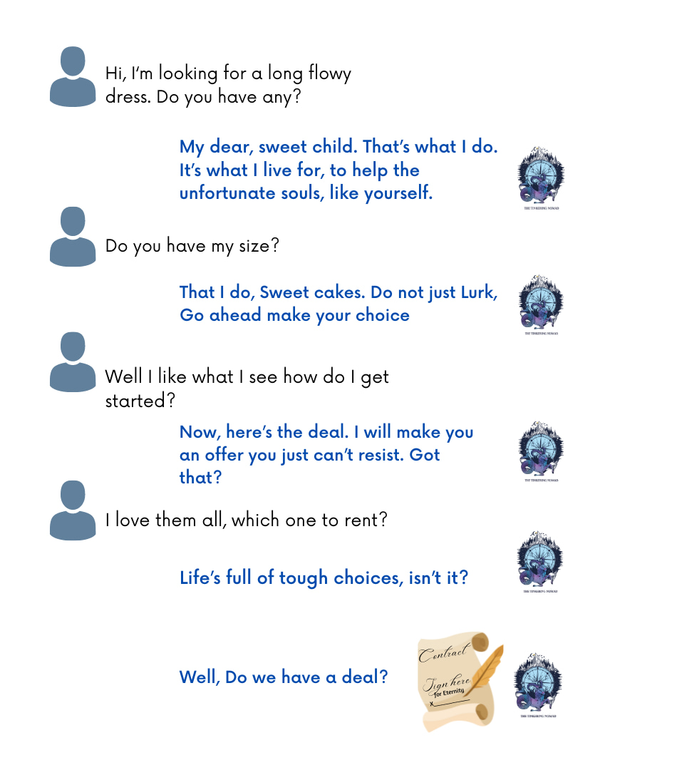 This is how it works my dear, sweet child...
